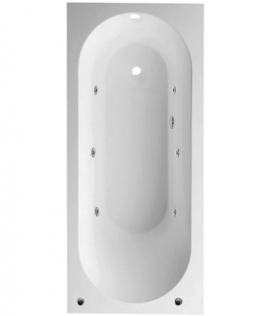 Ванна Villeroy Boch Oberon 170x75 (Белая) с гидромассажем