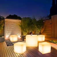 Светильник Куб 60 с питанием от АКБ, RGB